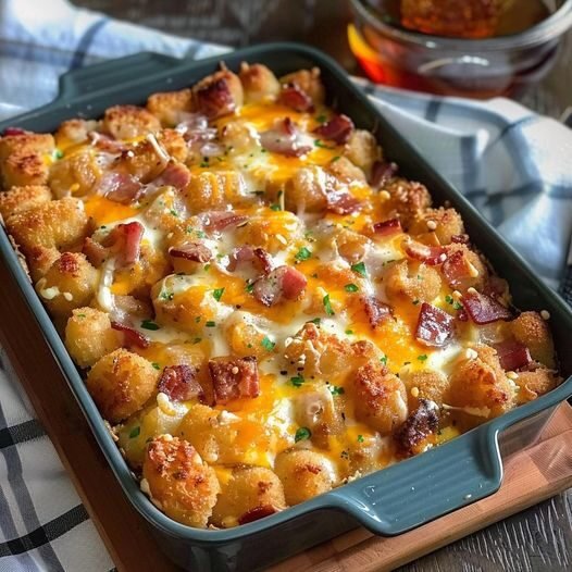 Low Point Tater Tot Sausage Breakfast Casserole: A Hearty Morning Delight