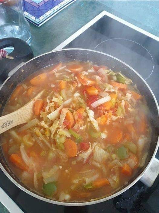 Vegan Fat Burning Cabbage Soup Recipe