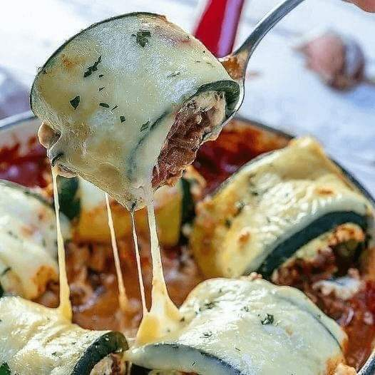 VEGAN ZUCCHINI LASAGNA ROLLS RECIPE