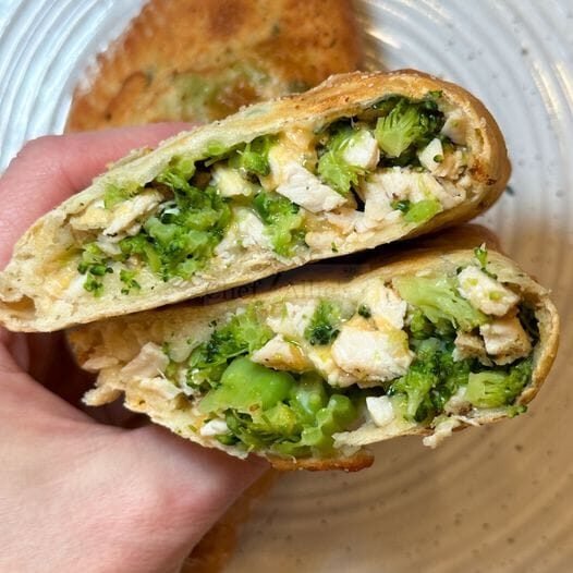 Chicken, Broccoli And Cheese Pockets