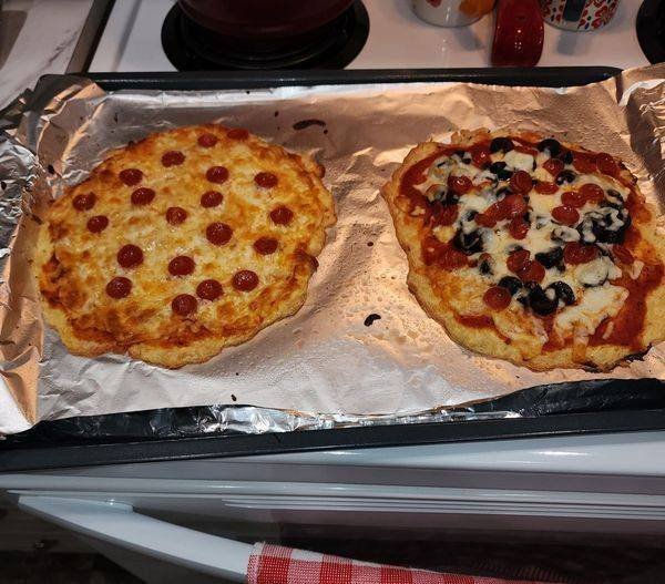 Keto Chicken Crust Pizza