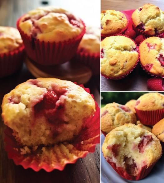 Keto Strawberry Muffins