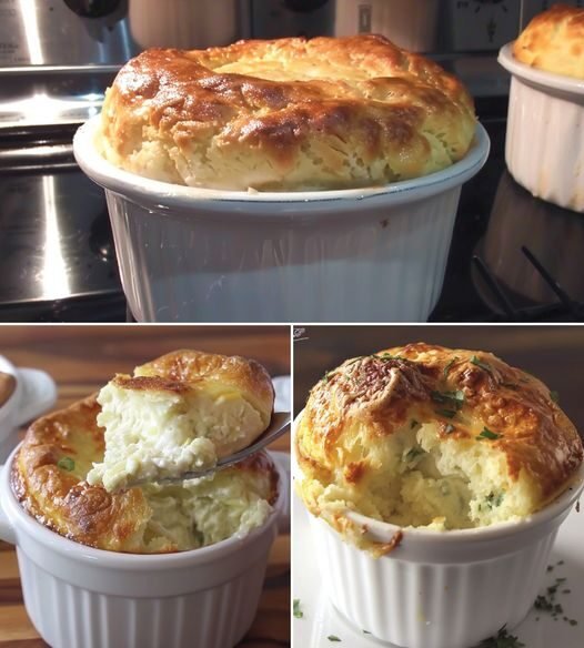 Vegan Artichoke Soufflé