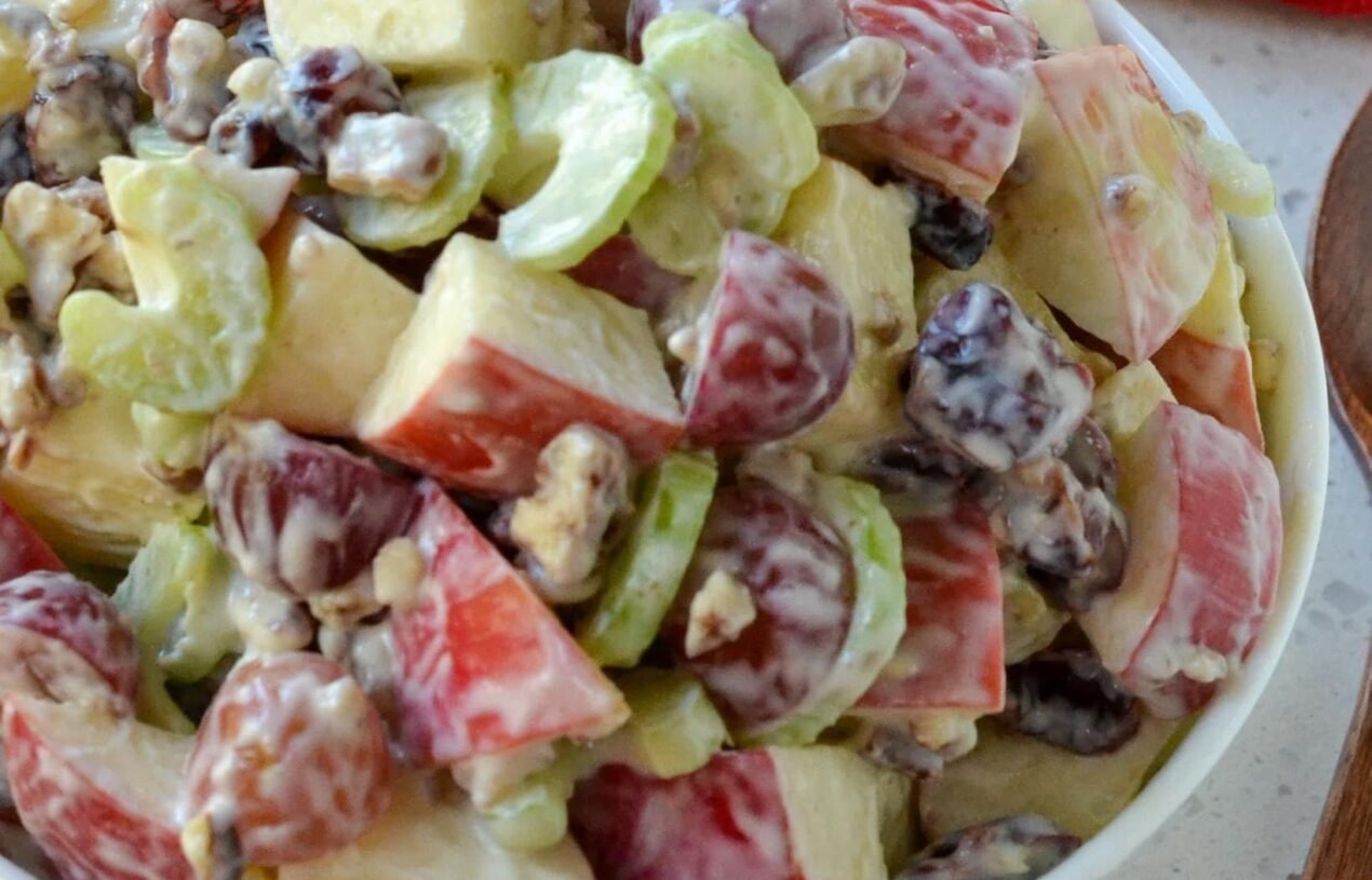 Easy APPLE SALAD Recipe