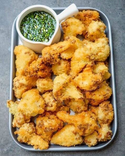 Vegan Crispy Cauliflower.