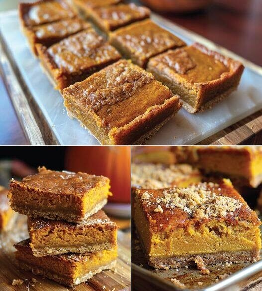 Vegan Pumpkin Bars