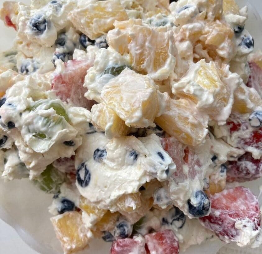 Low Point WW Cheesecake Fruit Salad