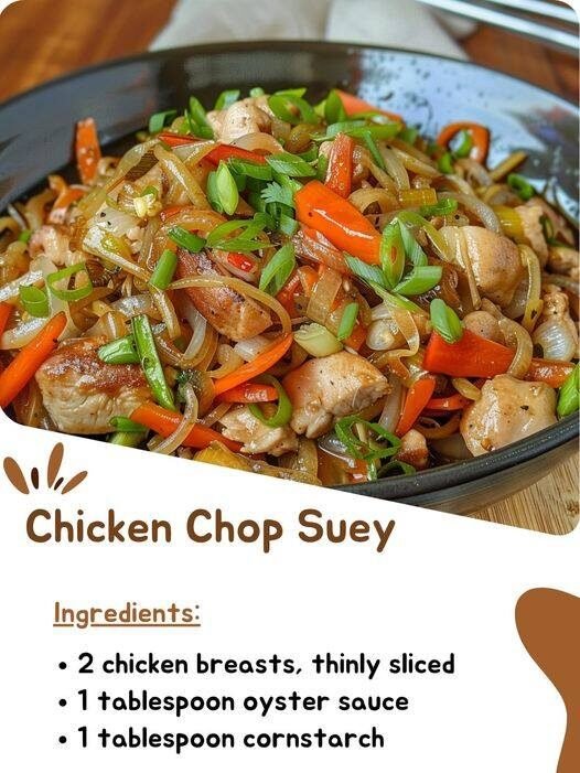 Chicken Chop Suey