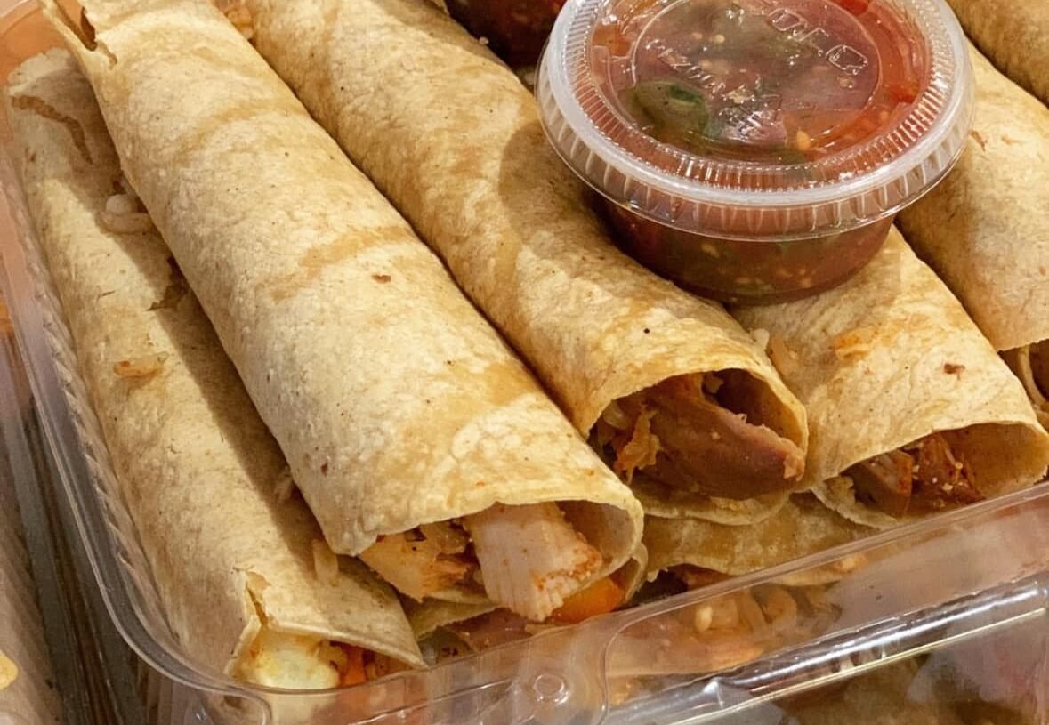 Light and Flavorful Skinny Chicken Taquitos