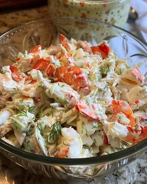 Low Points WW-Friendly Crab Salad!
