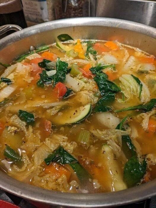 Low Carb Keto Cabbage Diet Soup