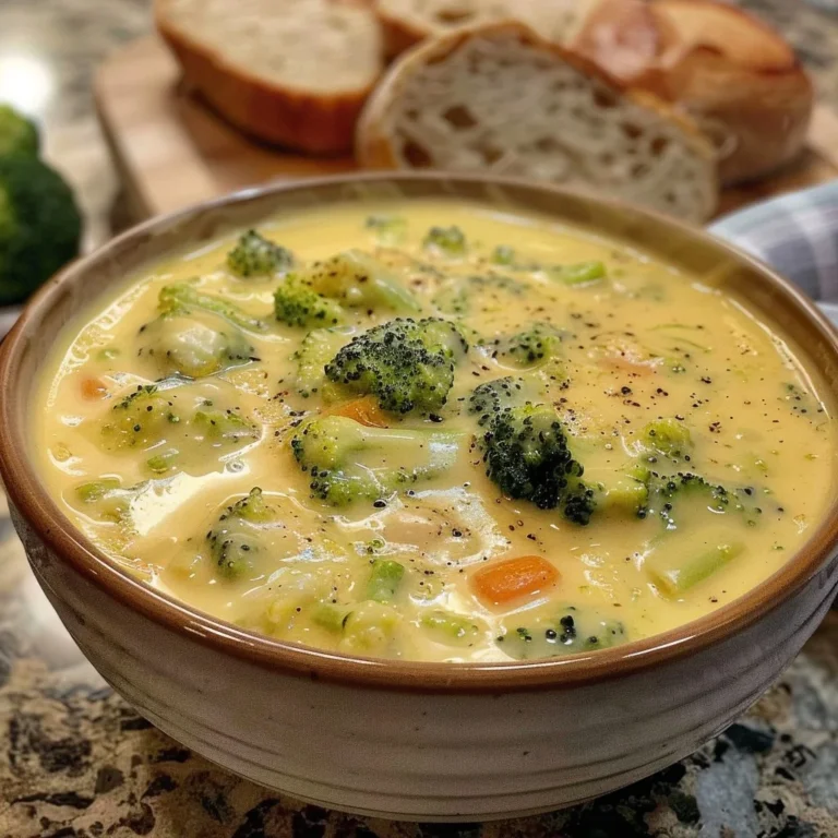 Weight Watchers-Friendly Broccoli Potato Cheese Soup