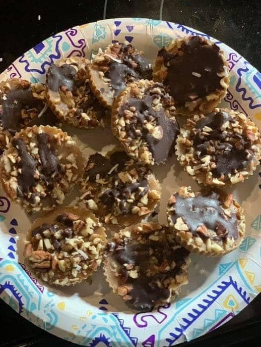 Keto Chocolate Peanut Butter Fat Bombs