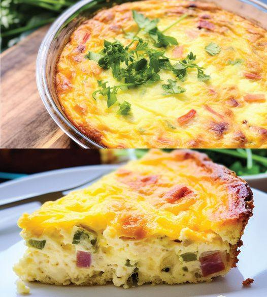 Keto Crustless Quiche Lorraine