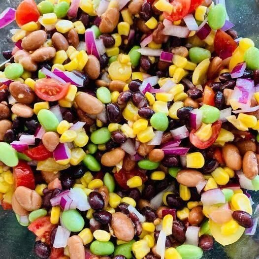 Vegan Tangy Bean Salad Recipe