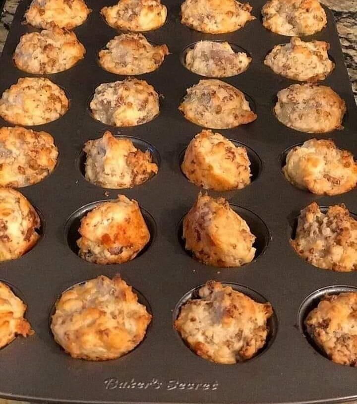 Crispy Hashbrown Sausage Bites