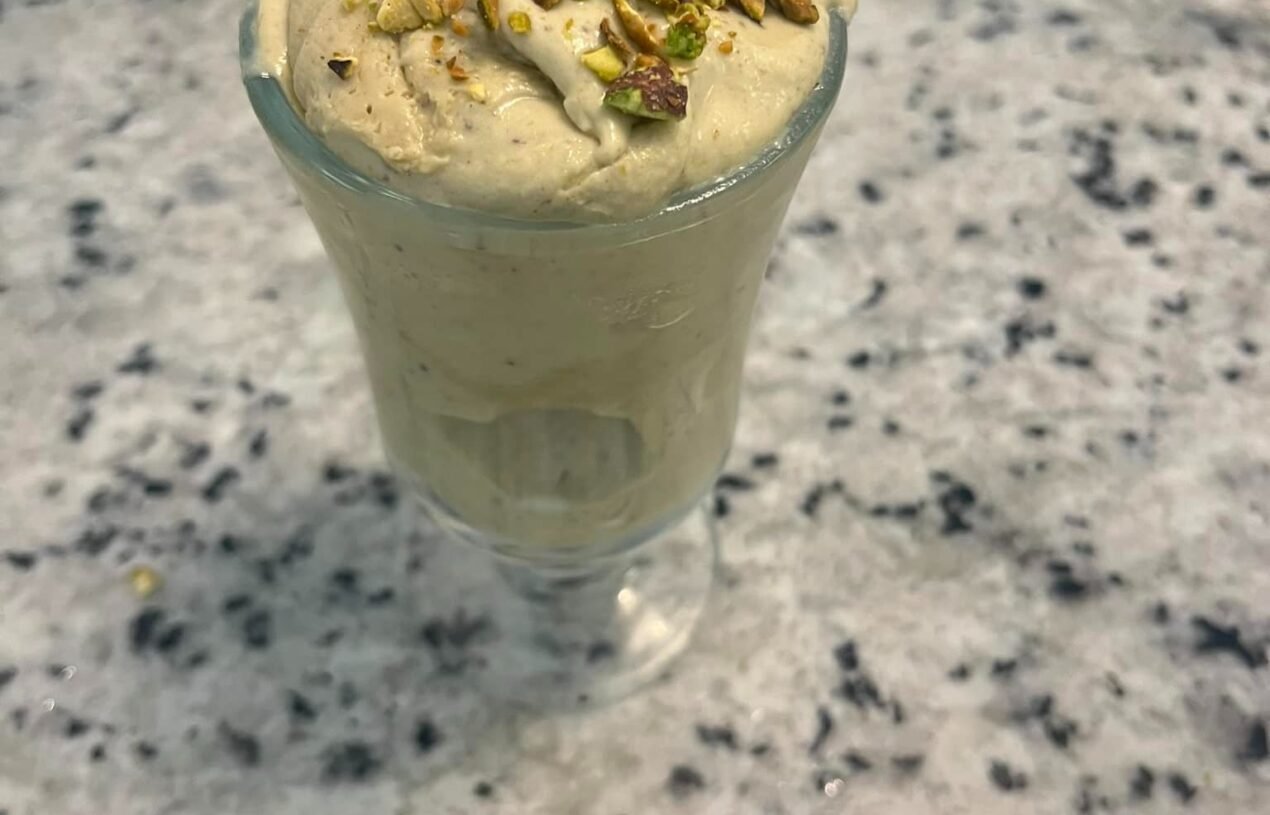 Vegan Pistachio Ice Cream
