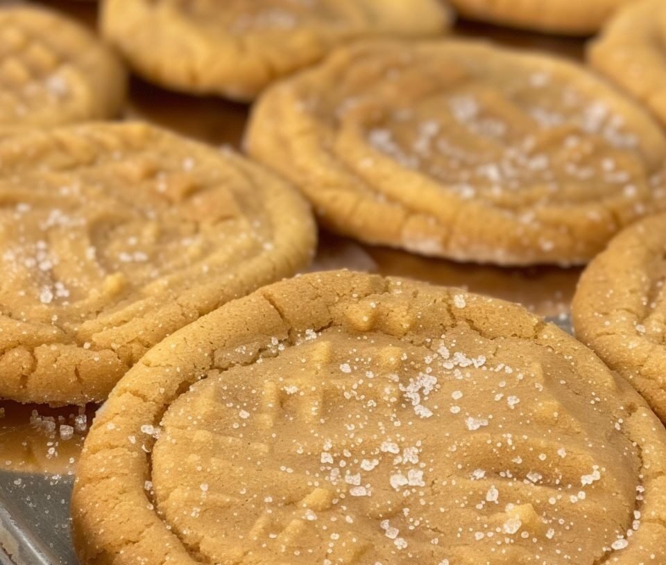 Peanut Butter Lunch Lady Cookies