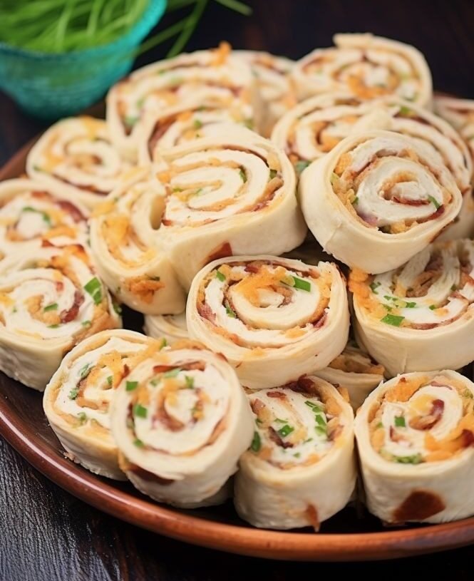 Keto Crack Chicken Pinwheels