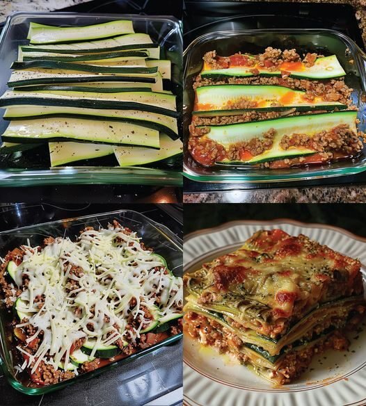 Zucchini No Noodle Lasagna