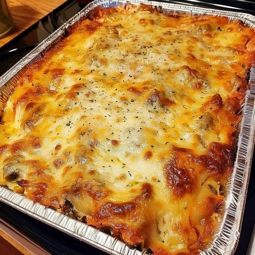 Keto Chicken Pizza Casserole