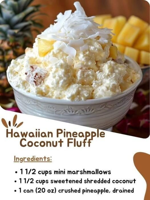 Hawaiian Pineapple Coconut Fluff