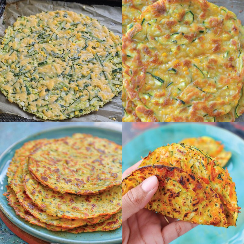 Keto Zucchini Tortillas