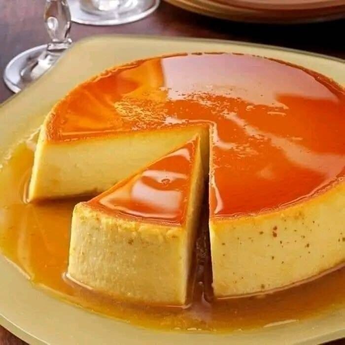 Lightened-Up Caramel Flan