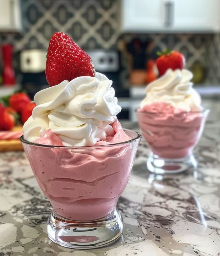 Keto Strawberry Mousse