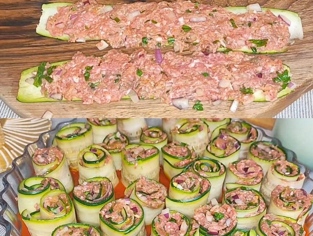 Keto and Low-Carb Zucchini Rolls Recipe