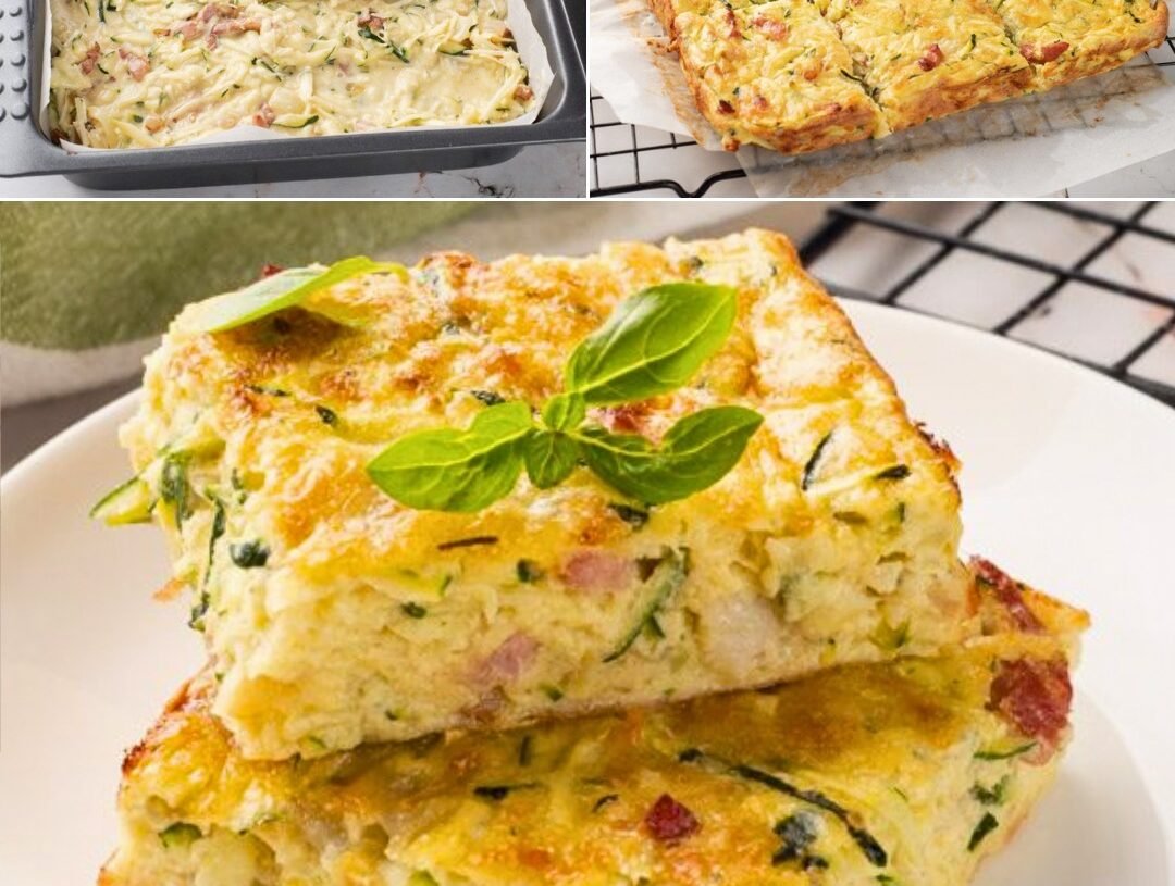 KETO CRUSTLESS ZUCCHINI QUICHE RECIPE