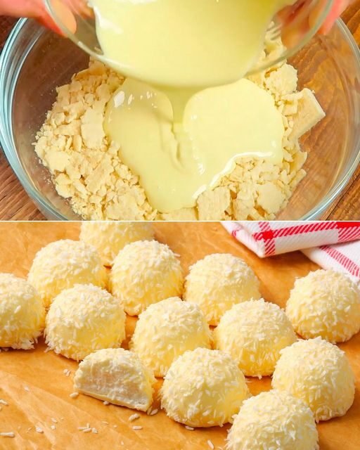 LOW CARB SUGAR-FREE WHITE CHOCOLATE TRUFFLES