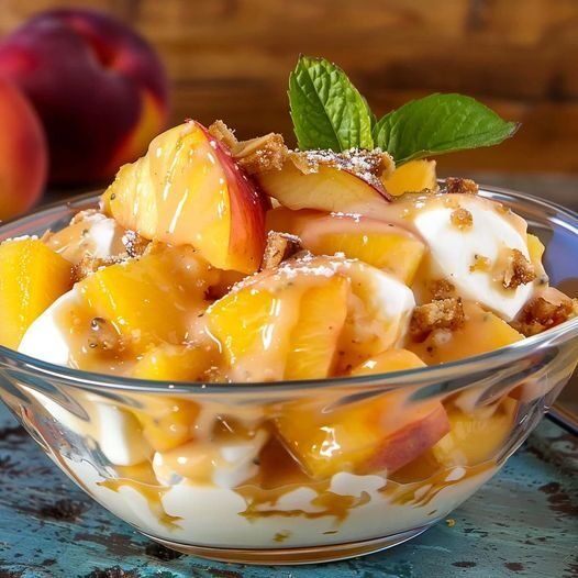 Quick and Simple Peach Dessert Salad Recipe to Try Today