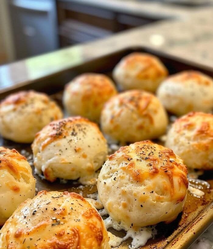 Mozzarella Cheese Biscuit Bombs