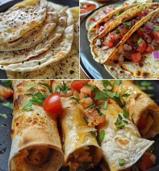 Vegan Tlayudas