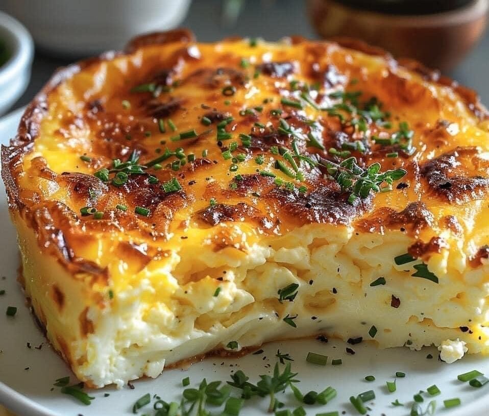Baked Cottage Cheese Eggs