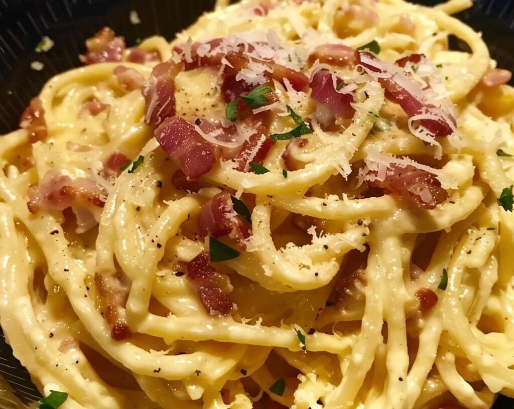 Low Point Italian Carbonara with Bacon