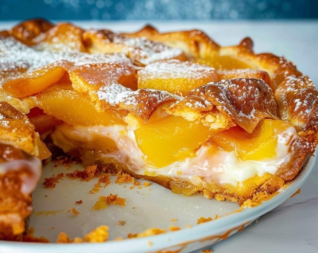 Peaches and Cream Cake Recipe