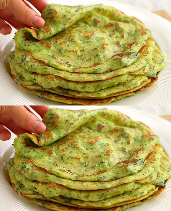 Only 2-Point Zucchini Pancakes Recipe