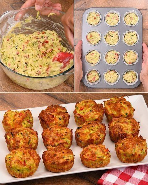 Keto Zucchini Muffins