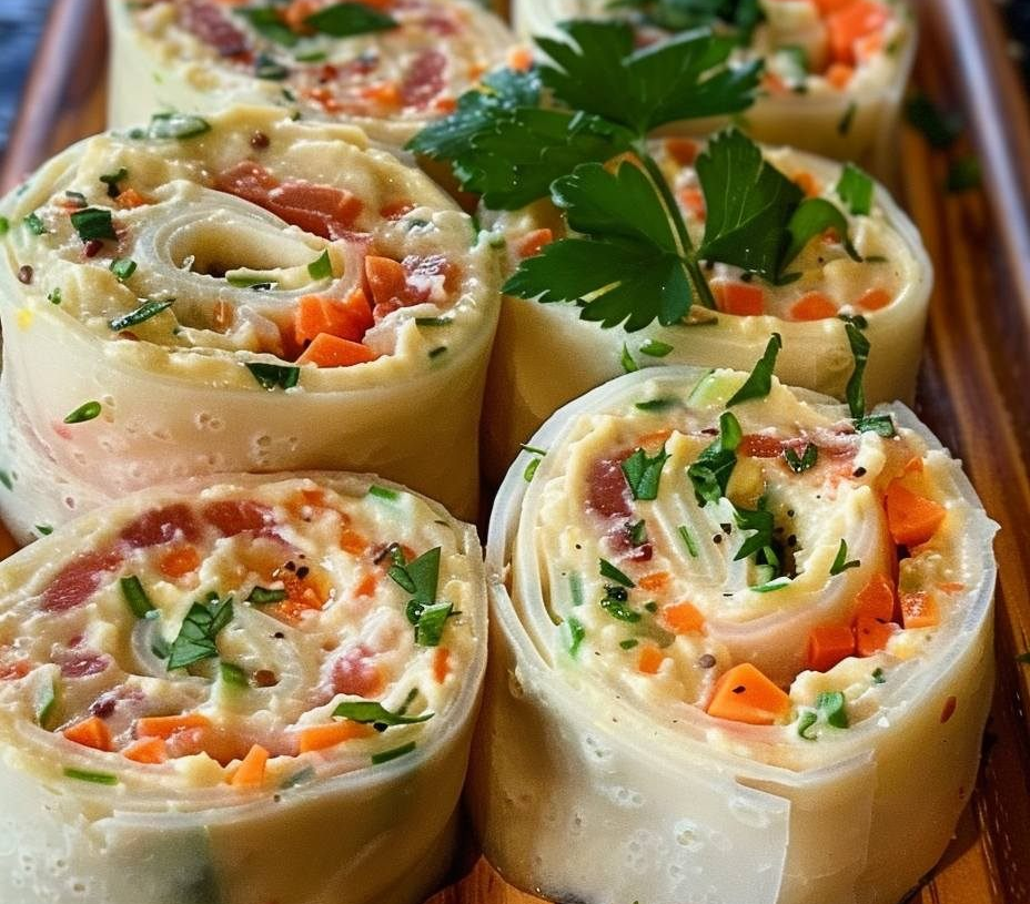 Vegan Hummus And Veggie Roll Ups