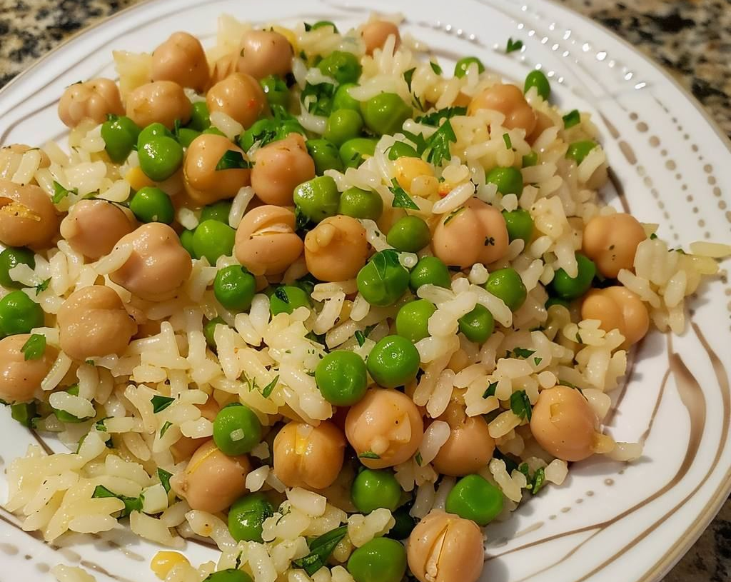 Vegan Jasmine Rice and Chickpea Delight