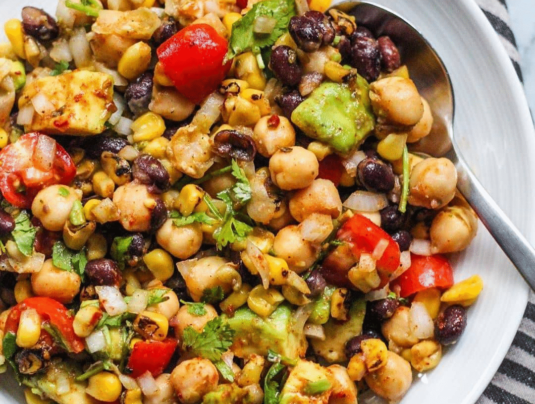 Vegan Chili Lime Bean Salad