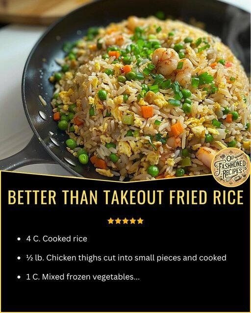 Better Than Takeout Fried Rice