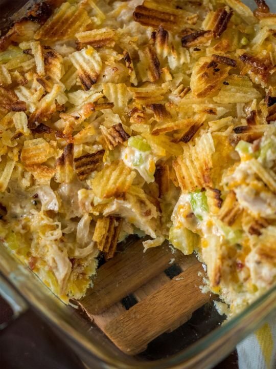 Keto Hot Chicken Salad Casserole