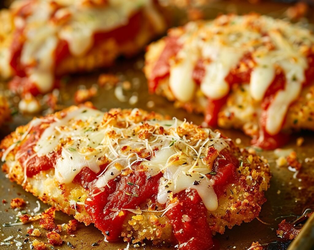 Keto Baked Chicken Parmesan