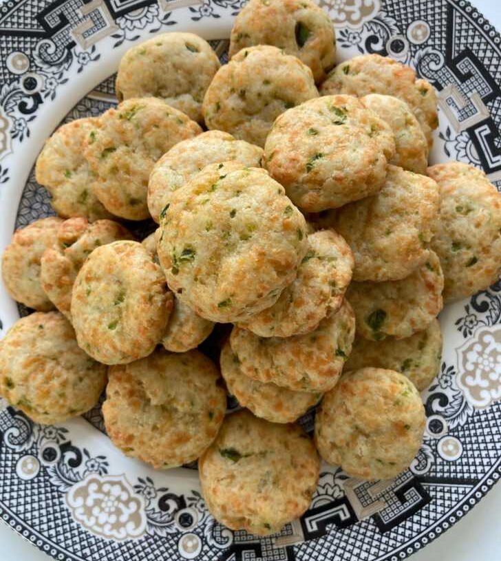 Cheesy Jalapeño Shortbread