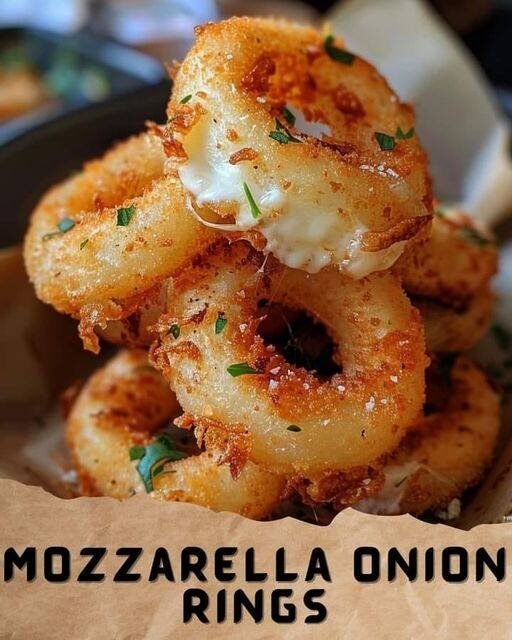 Mozzarella Onion Rings