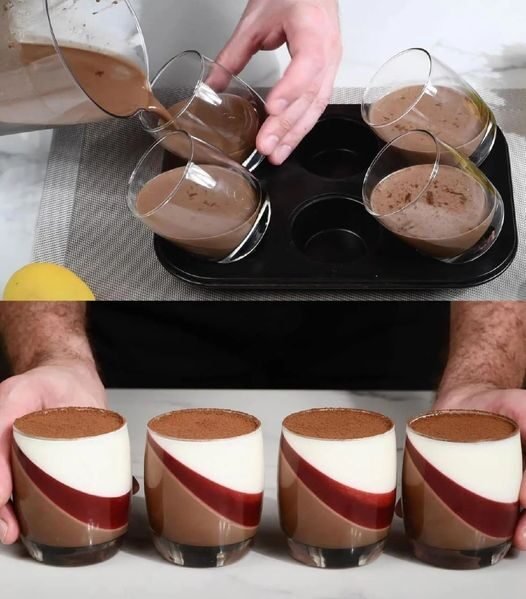 Weight Watchers Panna Cotta with Raspberry Sauce