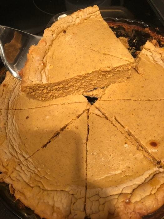 Zero Point Crustless Pumpkin Pie
